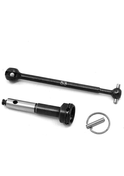 Tamiya Için TC01 Tc-01 Metal Merkezi Evrensel Tahrik Mili Cvd 53MM TAM54975 Rc Araba Yükseltme Parçaları Aksesuarları (Yurt Dışından) fiyatları