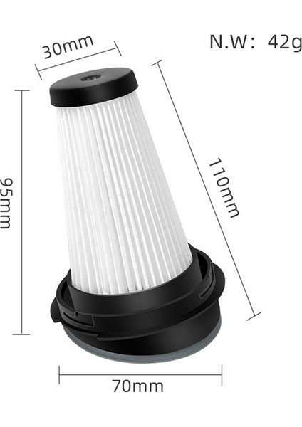 ZR005202 RH72 X-Pert 160 Temizlenebilir Filtre Için 4pcs Elektrikli Süpürge (Yurt Dışından)