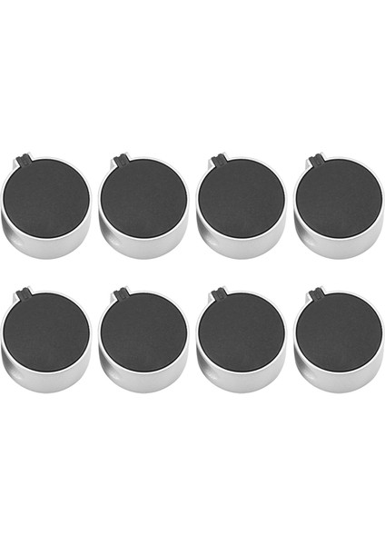 6 Adet Soba Kolları Yedek 8 mm D Mil Kontrol Anahtar Düğmeleri Ocak Fırın Için Gazlı Ocak Anahtarları Adaptörleri (Yurt Dışından)