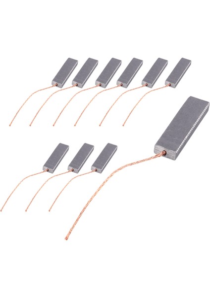 10 Adet Karbon Fırçalar Motor Tambur Tipi Çamaşır Makinesi Parçaları Için Karbon Fırçalar 5X13.5X40MM (Yurt Dışından)