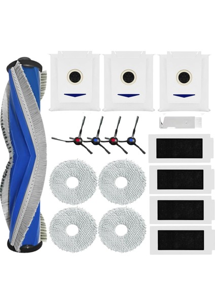 Ecovacs Deebot T30 / T30 Max / T30 Pro Robot Süpürge Aksesuarları, Ana Fırçalı Yedek Set, Toz Torbaları (Yurt Dışından)