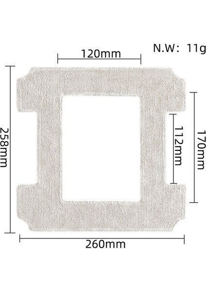 Pencere Temizleme Robotu Için Uygun W1 Paspas Aksesuarları W1PRO Bez Dekontaminasyon Temizlik Bezi 20 Adet (Yurt Dışından) fiyatları