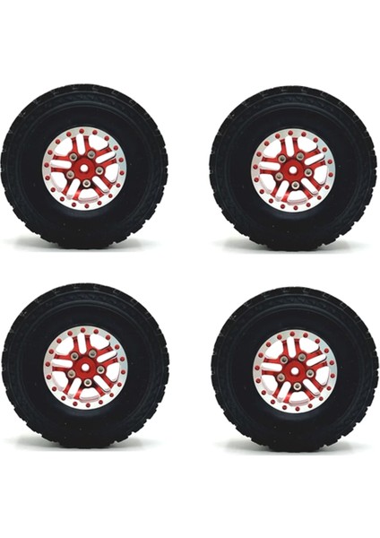 4 Adet Yükseltilmiş Rc Araba Lastiği Için Mn 1/12 MN82 LC79 MN78 1/16 Wpl C14 C24 Rc Araba Jjrc Feiyu Rc Araba Yükseltilmiş Parçalar Kırmızı (Yurt Dışından)