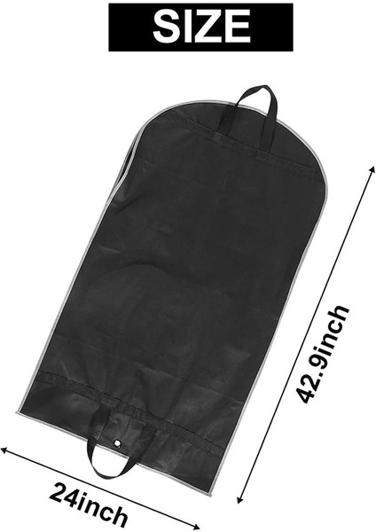Seyahat Için Takım Elbise Çantası, Erkekler Için Takım Elbise Taşıyıcı 2 Örgü Cepli ve Seyahat Dolabı Için 1 Pvc Cepli Nefes Alabilen Giysi Çantası (Yurt Dışından) modelleri