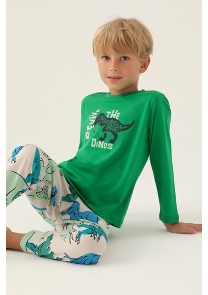 3363 Revive Erkek Çocuk Pijama Takımı