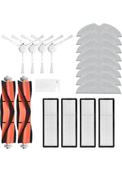 Ana Yan Fırça Hepa Filtre Paspas Bezi Pedleri 1c STYTJ01ZHM 1t STYTJ02ZHM Elektrikli Süpürge Parçaları (Yurt Dışından)