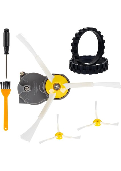 Yan Fırça Motor Modülü Parçası ve Lastik Tekerleklerinin Değiştirilmesi 500 600 700 800 900 I7 E6 E5 Için Uyumlu (Yurt Dışından)