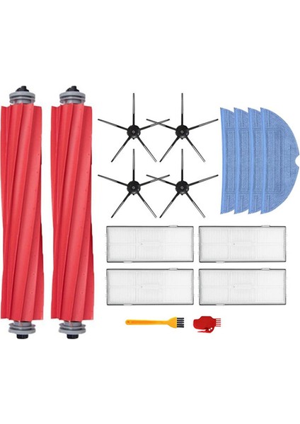 S7 Maxv Plus S7 Maxv Ultra G10S Elektrikli Süpürge Parçaları Için Rulo Fırça Hepa Filtre Yan Fırça Mops (Yurt Dışından)