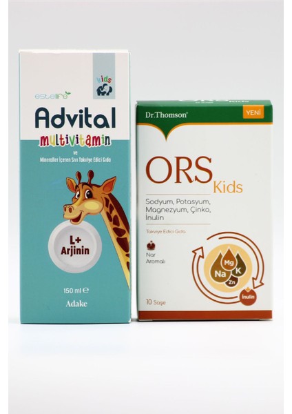 Estellife Advital Multivitamin Dr Thomson Ors Kids