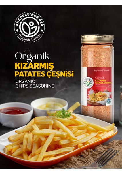 Organik Cips Çeşnisi ''50gr''