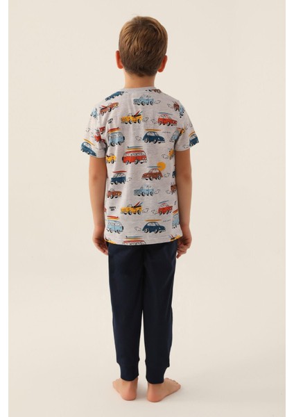 3358 Surf's Up Erkek Çocuk Pijama Takımı