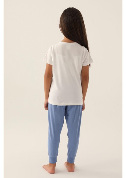 3390 Garson Butterfly Kız Çocuk Pijama Takımı indirimleri