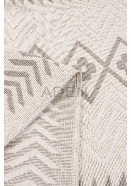 Lina 0104 Iskandinav Desenli Pamuk Dokuma Kilim Makine Halısı