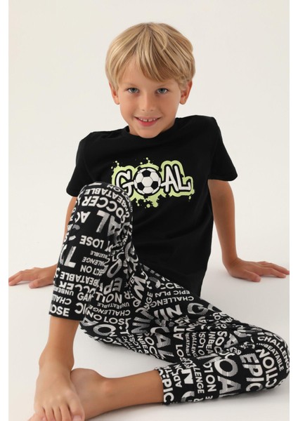 3344 Goal Erkek Çocuk Pijama Takımı fiyatları