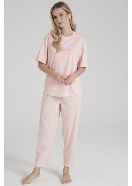 1645 Kadın Kısa Kol Pijama Takım