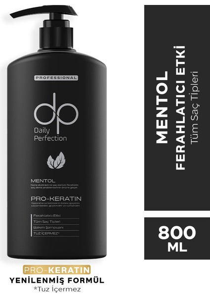 Dp Daily Perfection  4'lü Set Şampuan 800 ml