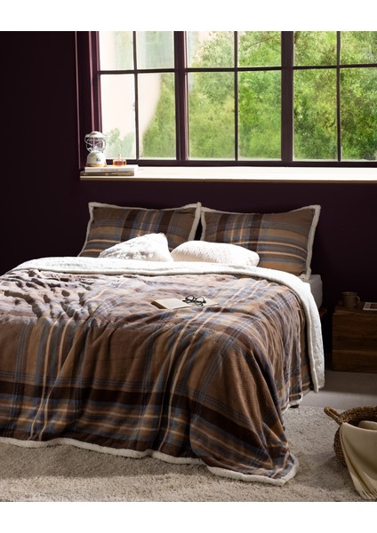 Palloys Sherpa Tek Kişilik Yatak Örtüsü - Bej