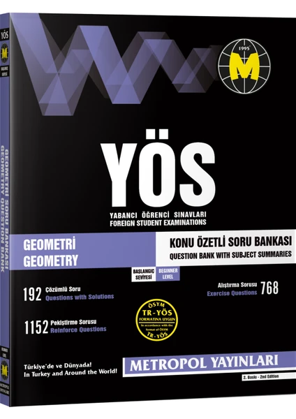 YÖS Geometri Soru Bankası(Başlangıç Seviyesi)