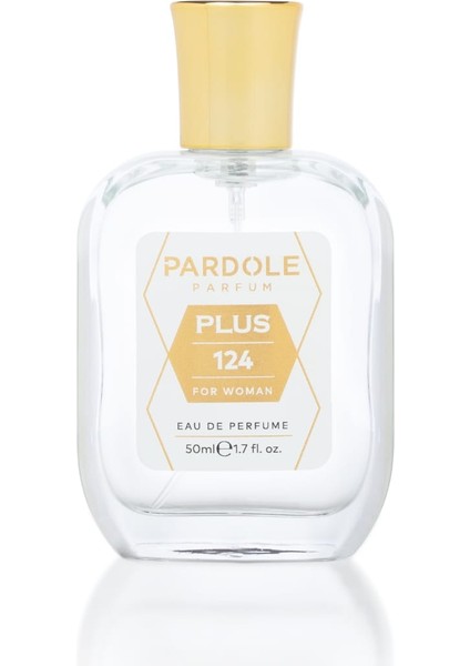 K-124 Odunsu Kadın Parfum -50 ml - H. Cevizi Sütü, Sandal Ağacı, Tiare Çiçeği