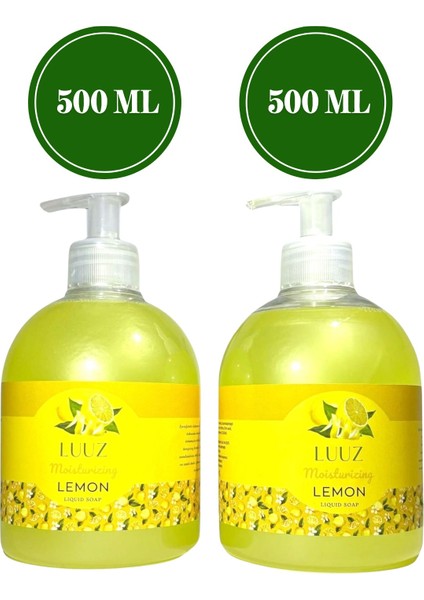 Nemlendirici Etkili Koku Giderici Limon Aromalı Limonlu Sıvı Sabun 2X500 ml fiyatları