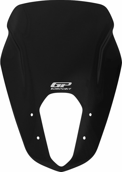 Yamaha RayZR 2024 Uyumlu Kısa Spor Ön Cam Siyah 40 cm