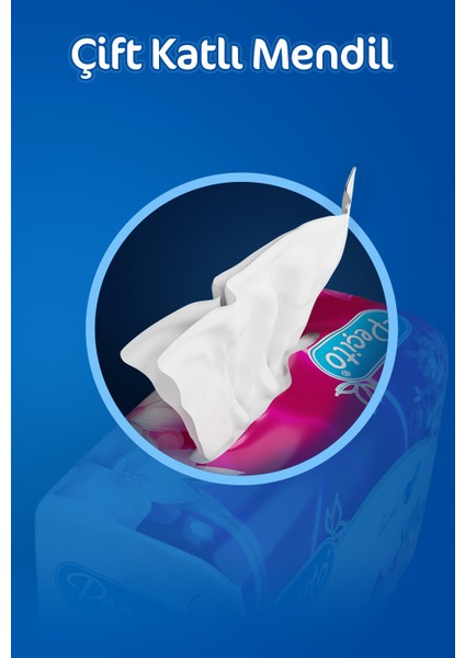 Elite 1600'LÜ Çift Katlı Çek-Al Mendil Seti (4X400) modelleri