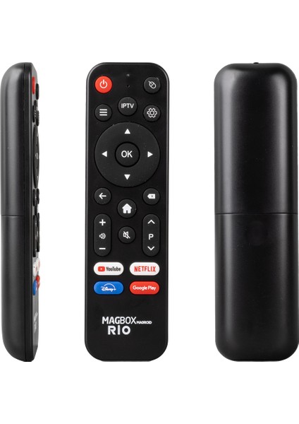 Kr Magbox Magroıd Rıo + Fobem Duo Ses Komutsuz Anroıd Box Kumanda (25287=2097)