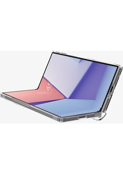 Samsung Galaxy Fold 6 Kılıf Ultra Hybrid Pro Crystal Clear - ACS07813