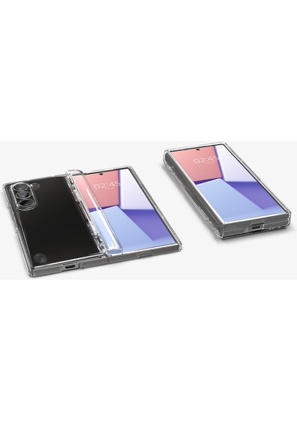 Samsung Galaxy Fold 6 Kılıf Ultra Hybrid Pro Crystal Clear - ACS07813