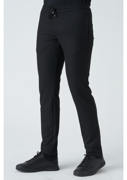 Armagh P1017 Slim Fit Likralı Jogger Pantolon Siyah modelleri