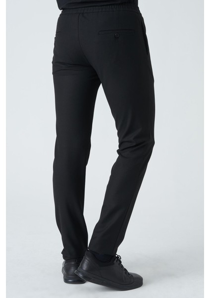 Armagh P1017 Slim Fit Likralı Jogger Pantolon Siyah fırsatları