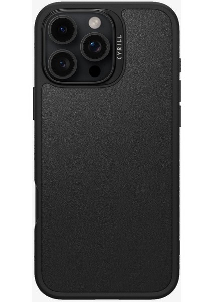 Ciel by CYRILL iPhone 16 Pro Kılıf Kajuk Mag MagSafe özellikli Black - ACS08404