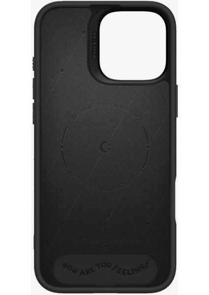 Ciel by CYRILL iPhone 16 Pro Kılıf Kajuk Mag MagSafe özellikli Black - ACS08404