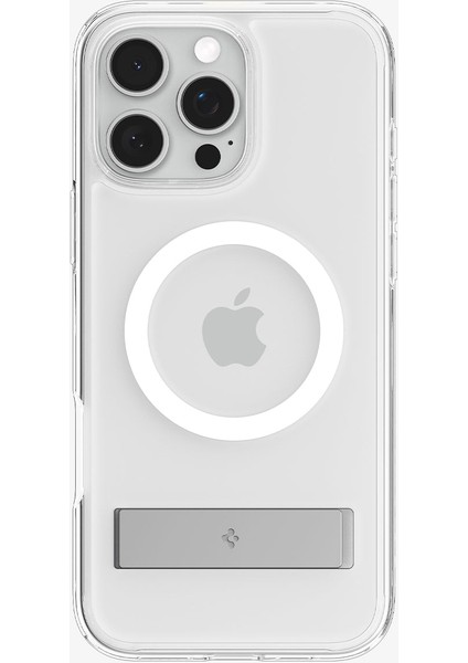 iPhone 16 Pro Kılıf Ultra Hybrid S MagFit MagSafe özellikli Kickstand Crystal Clear - ACS08142