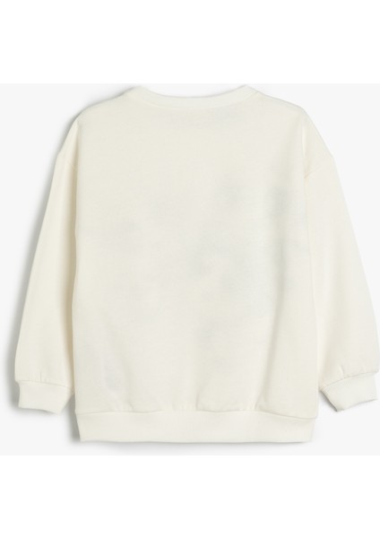 Powerpuff Girls Sweatshirt Lisanslı Uzun Kollu Bisiklet Yaka Şardonlu fiyatları