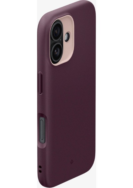 Caseology iPhone 16 Kılıf Nano Pop Mag MagSafe özellikli Burgundy Bean - ACS08237