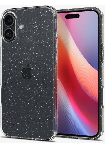 iPhone 16 Kılıf Liquid Crystal Glitter Crystal Quartz - ACS08192 fiyatları