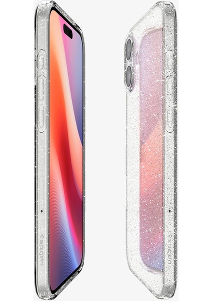 iPhone 16 Kılıf Liquid Crystal Glitter Crystal Quartz - ACS08192 modelleri