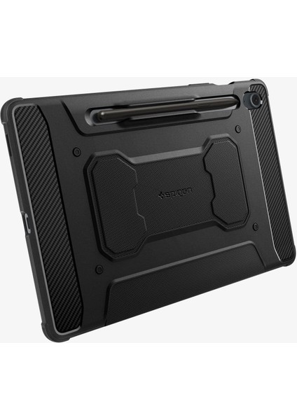 Galaxy Tab S9 Fe (2023) Kılıf Rugged Armor Pro Black - ACS06857