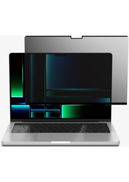 MacBook Pro 14" M3 (2023) / M2 (2023) / M1 (2021) Hayalet Ekran Koruyucu Safe View (1 Adet) - AFL06158