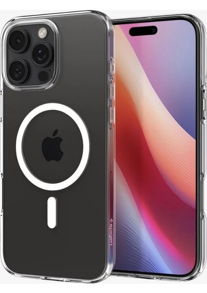 iPhone 16 Pro Kılıf Liquid Crystal MagFit MagSafe özellikli Crystal Clear - ACS08389