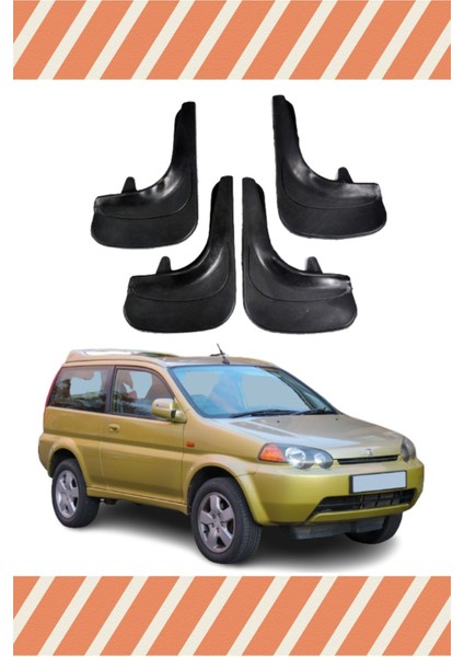 Honda Hrv 1998-2006 4'lü Tozluk Çamurluk Paçalık