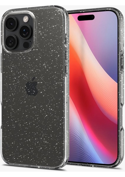 iPhone 16 Pro Max Kılıf Liquid Crystal Glitter Crystal Quartz - ACS07985