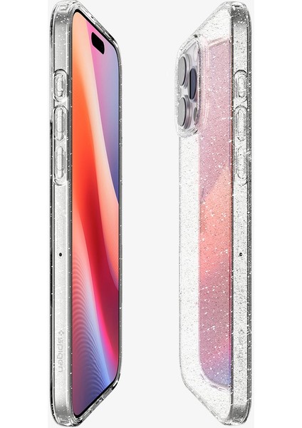 iPhone 16 Pro Max Kılıf Liquid Crystal Glitter Crystal Quartz - ACS07985