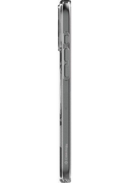 Caseology iPhone 16 Pro ile Uyumlu ince MagSafe Kılıf Capella Mag Sararma Karşıtı Hava Kanalı Teknolojisi™ Askeri Sınıf Koruma Clear Gray Şeffaf Kapak - ACS08306 fırsatları