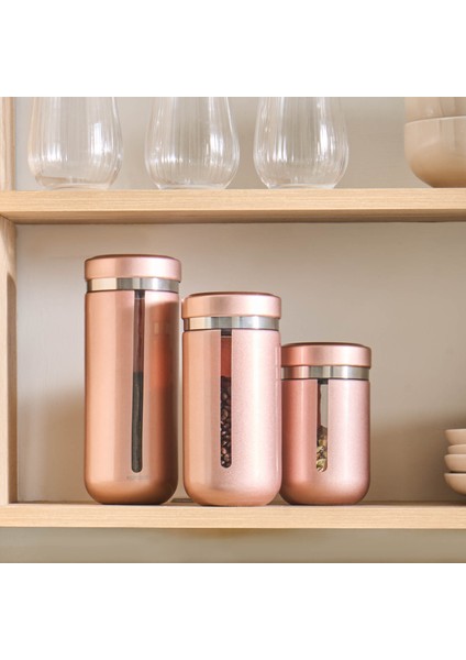 Mastermaid Kavanoz/saklama Kabı Set Rosegold fırsatları