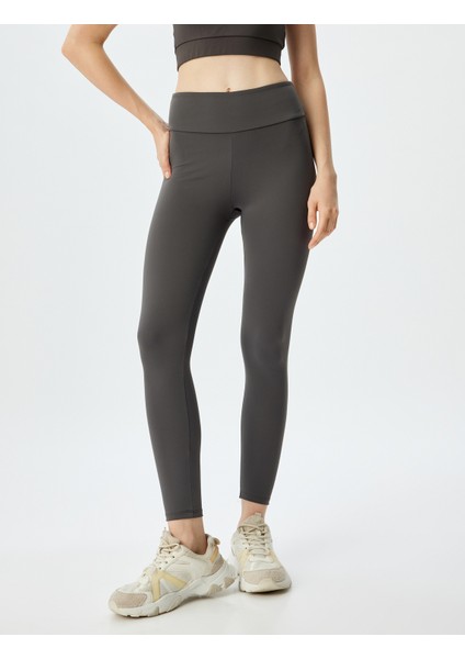 Spor Tayt Yüksek Bel Yumuşak Tuşe Slim Fit modelleri