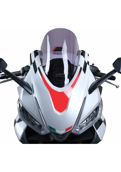 Aprilia RS 660 2023-2024 Uyumlu Ön Cam Füme - 34 cm fiyatları