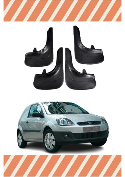 Ford Fiesta Van 2005 ve Sonrası 4'lü Tozluk Çamurluk Paçalık