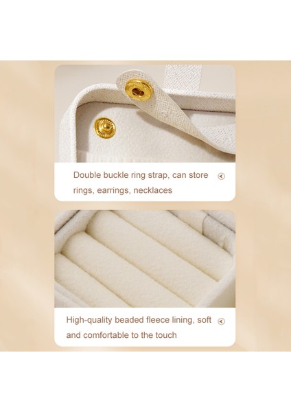 Mini Küpe ve Yüzük Saklama Kutusu (Yurt Dışından)